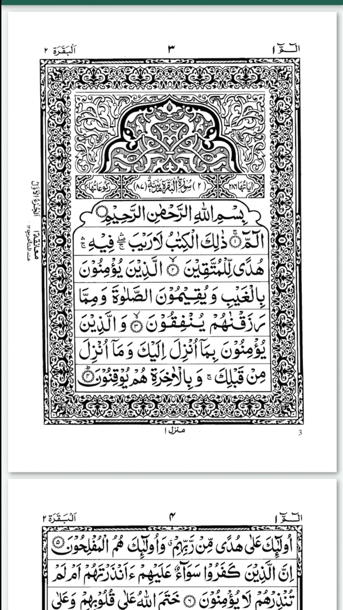 Quran in Arabic Book of Allah