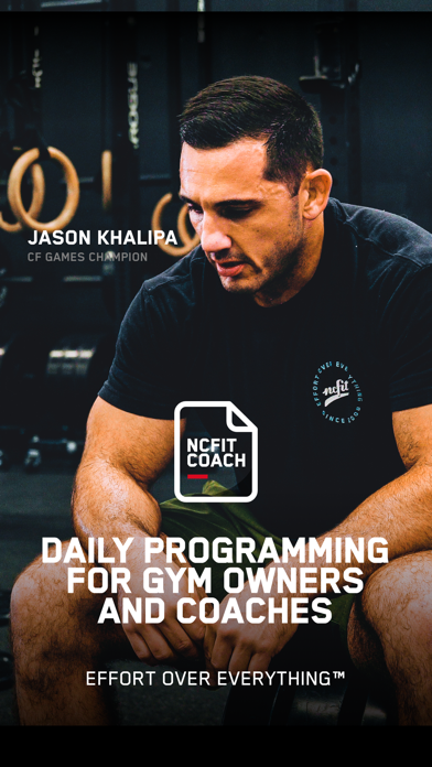 NCFIT Coach Screenshot