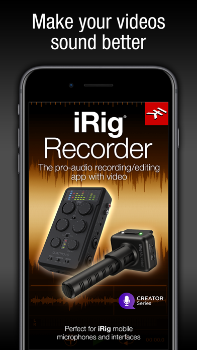 Screenshot #1 pour iRig Recorder