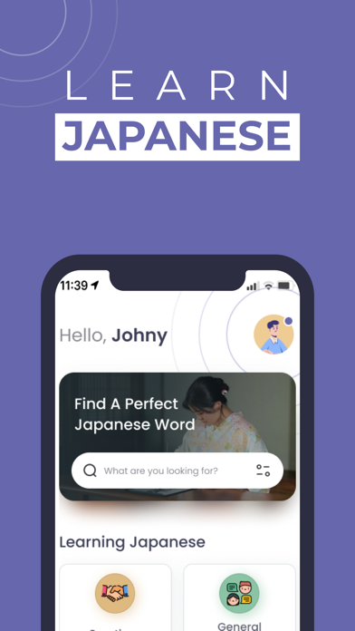 Learn Japanese - Phrasebook Screenshot