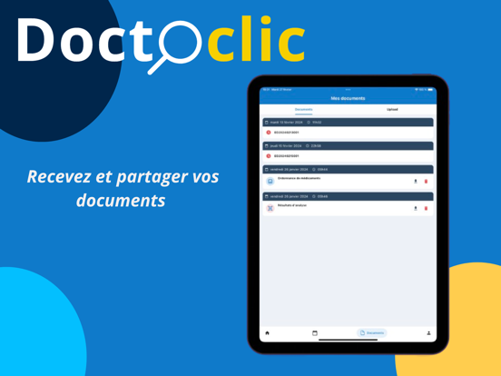 Doctoclic iPad screenshot 3 - Medical app