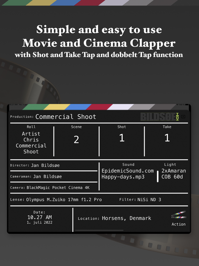 Movie and Cinema Clapper