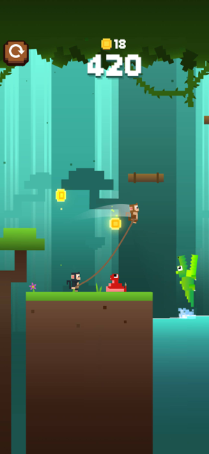 ‎Monkey Ropes Screenshot