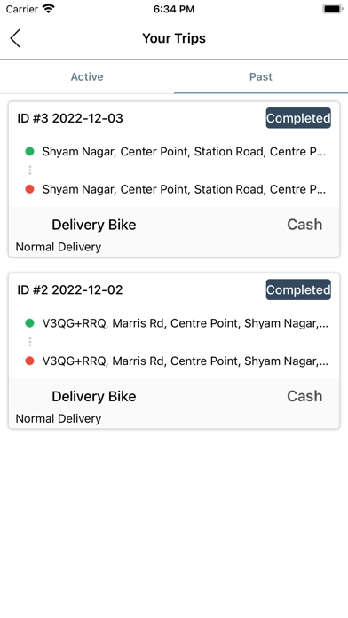 ET Delivery Screenshot