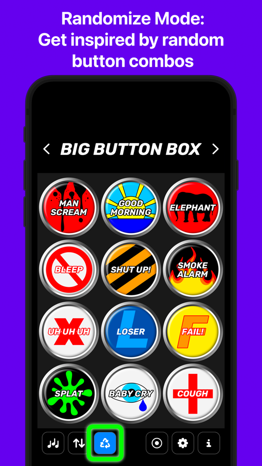 #5. Big Button Box - Sound Effects (iOS) 由: Shaved Labs Ltd