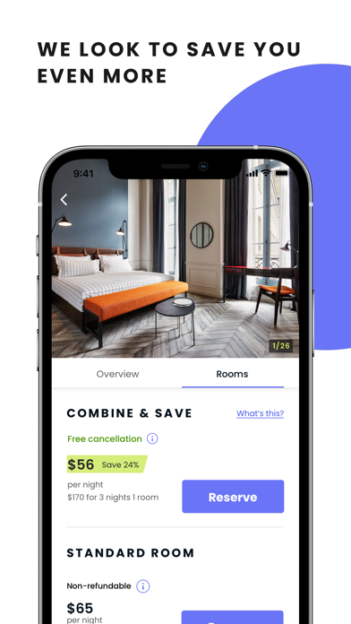 Holisto - Better Hotel Deals Screenshot