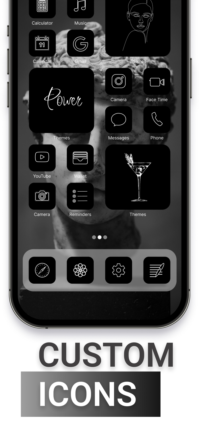 Themes・Custom Icons Widgets