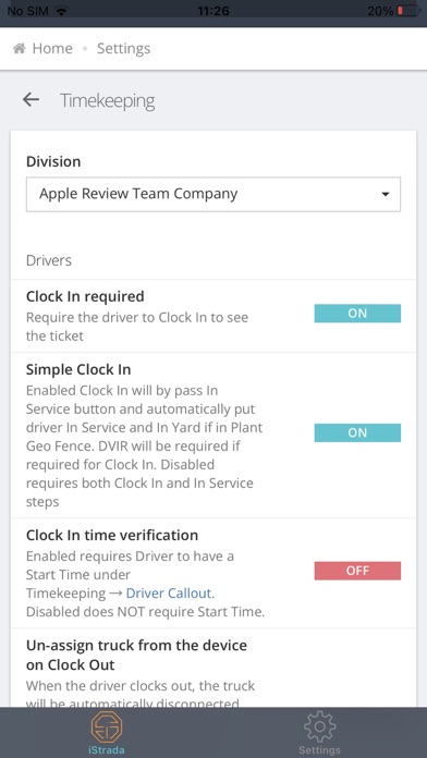 iStrada View Screenshot