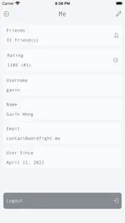 word fight | friends iphone screenshot 4