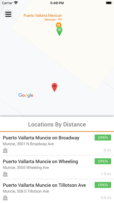 Puerto Vallarta Mexican Rest Screenshot