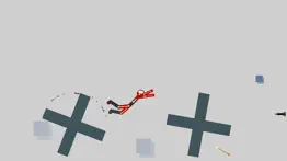 stickman crash: dismounting iphone screenshot 4