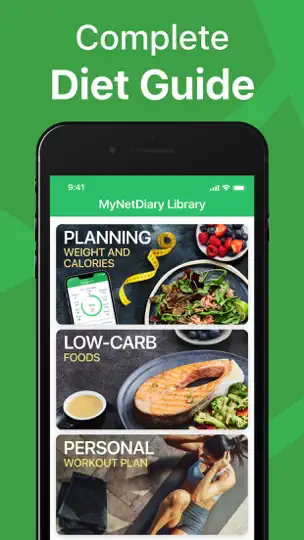 Скриншот MyNetDiary Carb Genius - Keto на iPhone 8