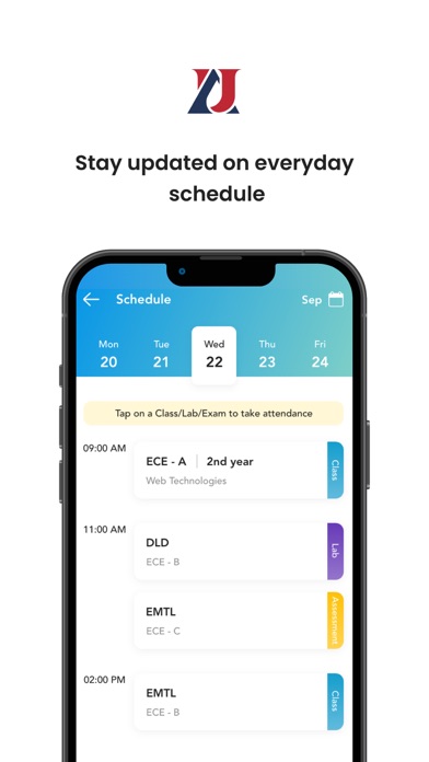 AU Pulse Faculty Screenshot