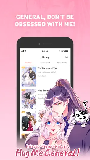 Captura de pantalla de Romance Comic - Romantic Love en iPhone 6