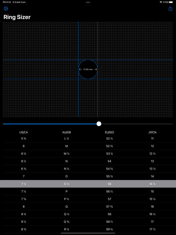 Screenshot #5 pour Quick Ring Sizer