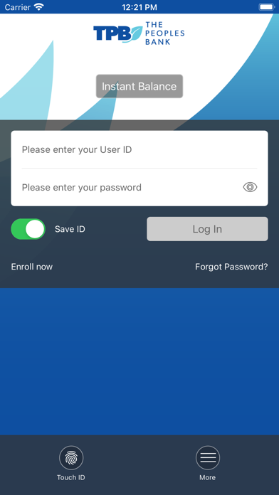 The Peoples Bank On The Go Screenshot