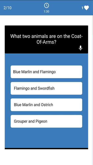 Island Trivia Screenshot