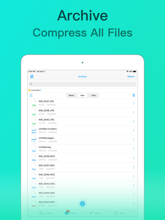 Screenshot #5 pour BestZip2-Unzip 7z&rar&zip etc.
