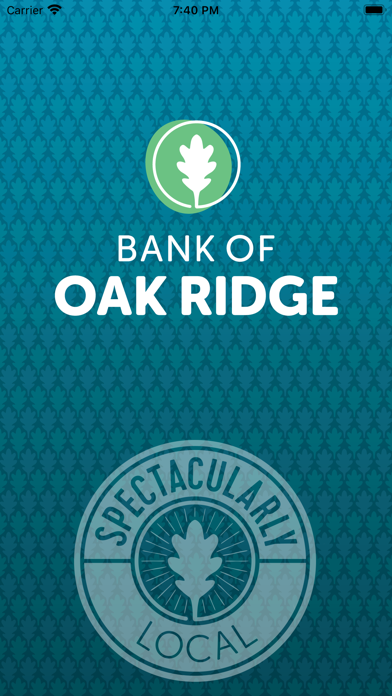 Bank of Oak Ridge Mobile Screenshot