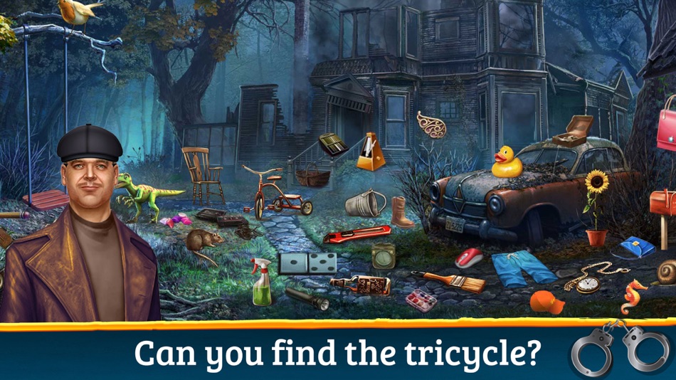 #5. Hidden Objects: Crime Mania (iOS) By: Abhishek Akhani