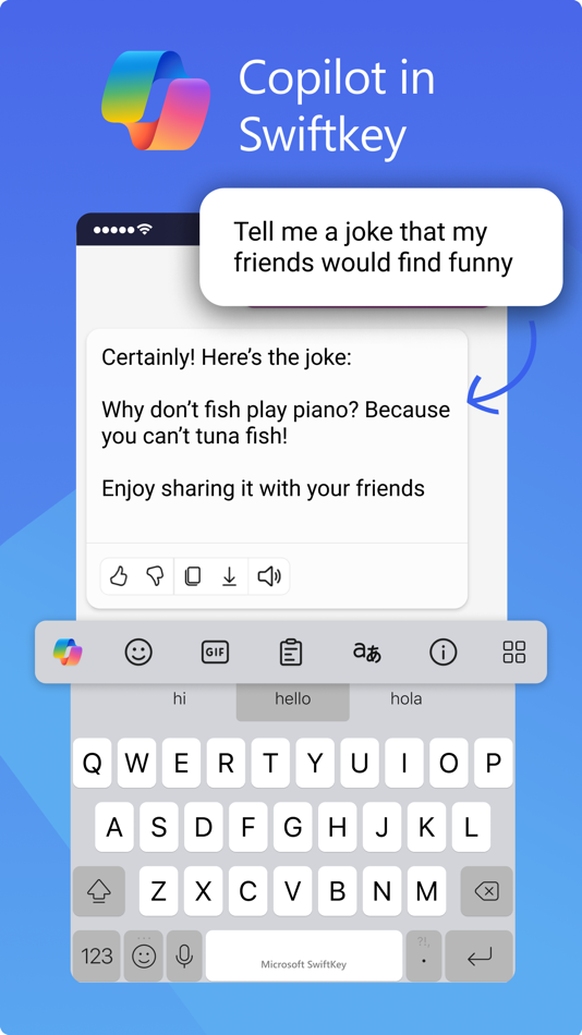 Microsoft SwiftKey AI Keyboard - 3.2.6 - (iOS)