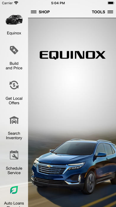 Chevrolet Equinox Screenshot