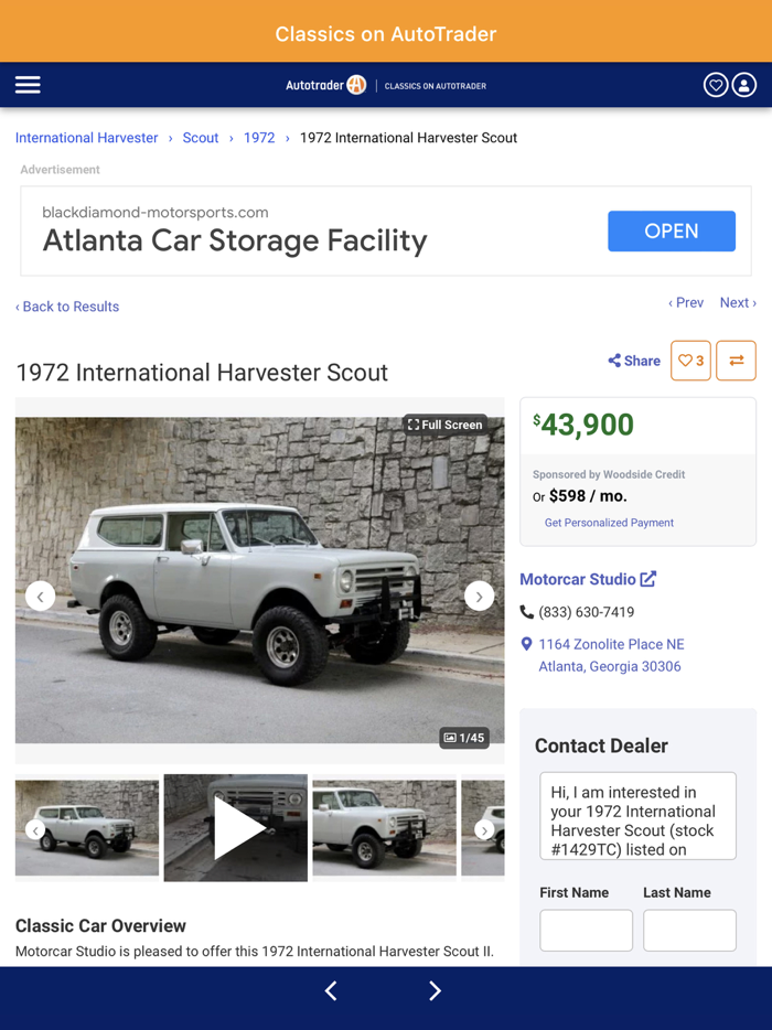 Classics on Autotrader