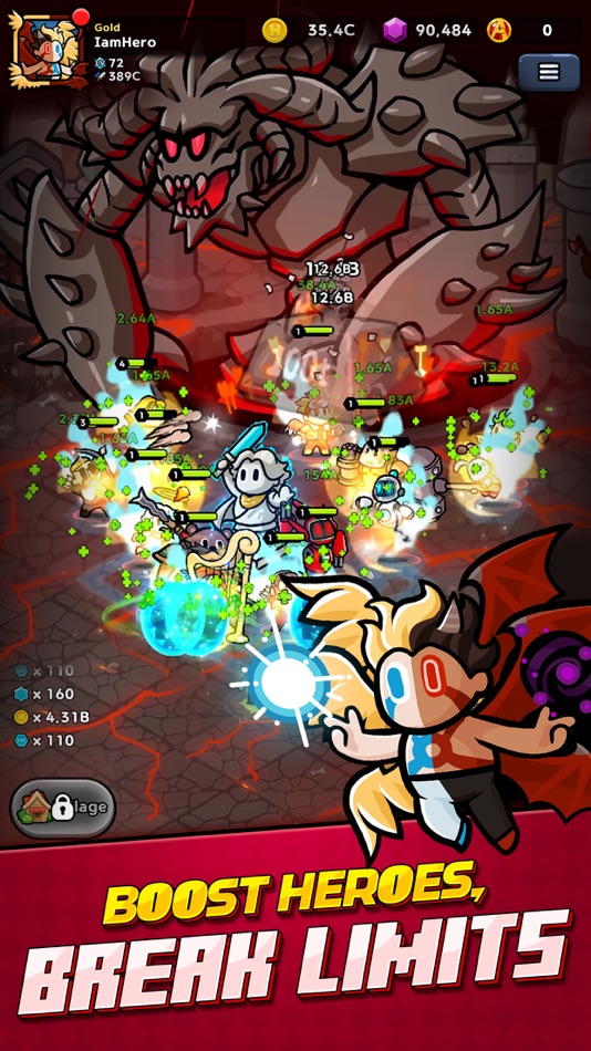 #5. Hero Assemble : Epic Idle RPG (iOS) 来自: cookapps