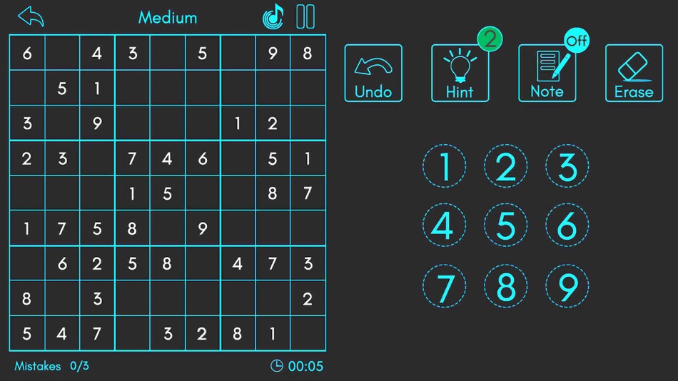 #7. Sudoku King™ - Daily Puzzle (iOS) 由: GAMETION GLOBAL TECHNOLOGIES PTE LIMITED