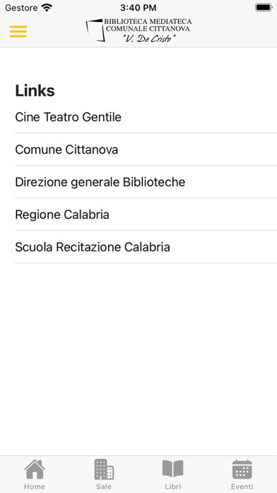 Biblioteca Comune di Cittanova Screenshot