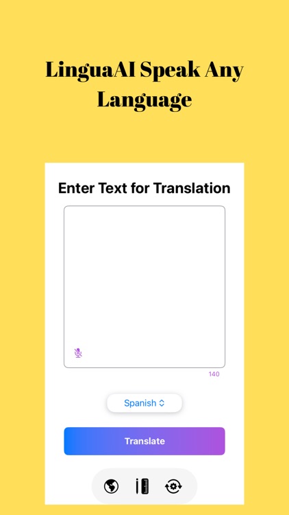 LinguaAI - Translate