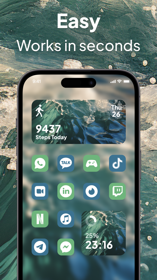 #1. Photo Widgets - Icons themes (iOS) 由: KeyFonts Labs Limited
