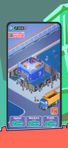 Game screenshot Idle Demolishing apk