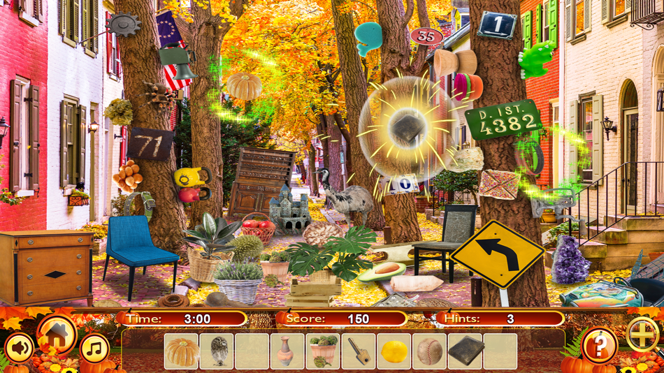 #8. Hidden Objects Autumn Fall Pic (iOS) 来自: Brainfull, LLC