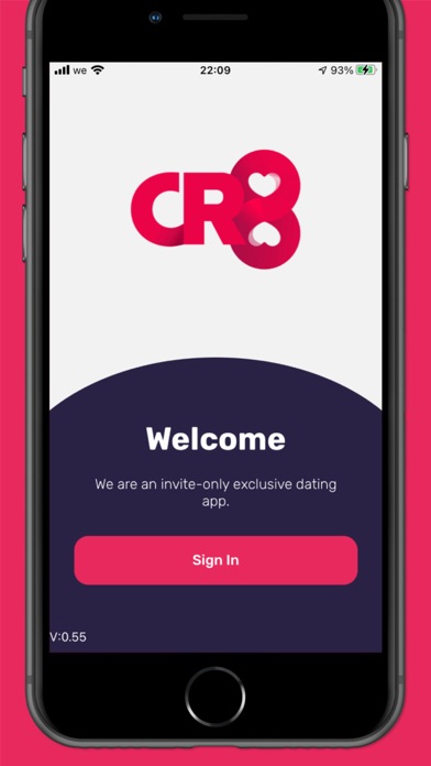 CR8 DATE Exclusive Dating Club Screenshot
