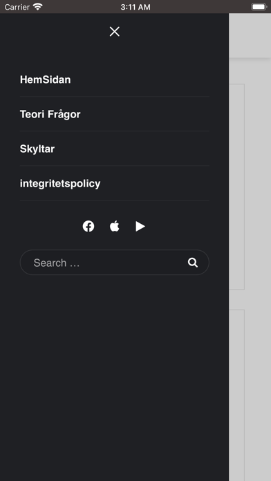 Teori På Svenska Screenshot