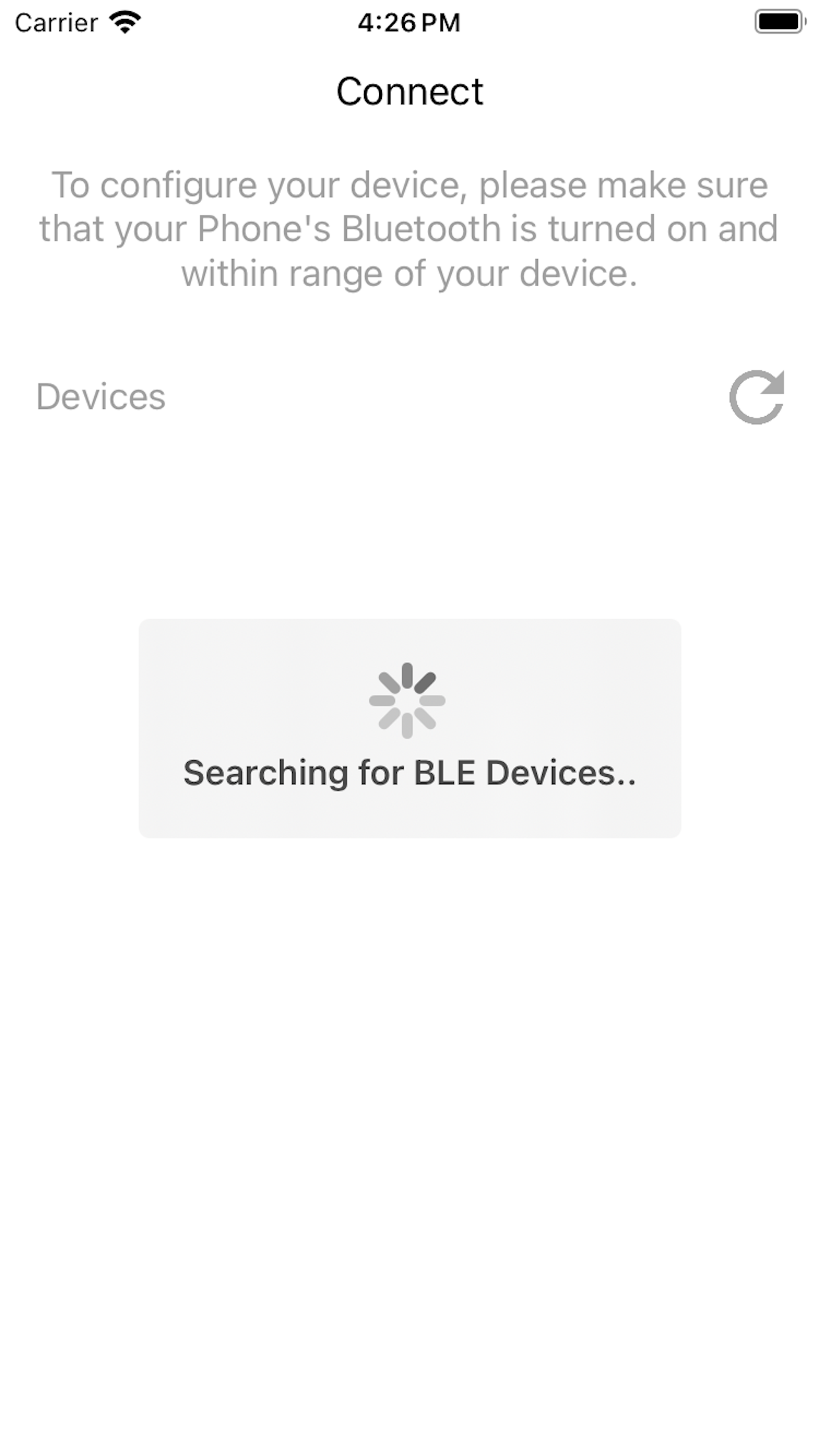 Device Setup