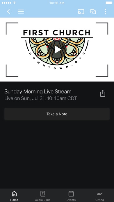 First Church OKC Screenshot