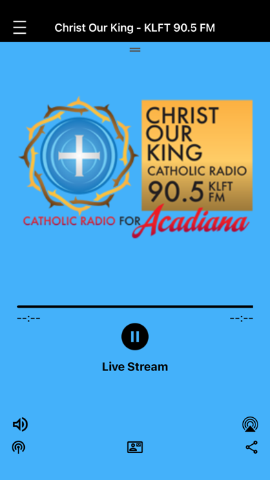 KLFT 90.5 CATHOLIC RADIO Screenshot