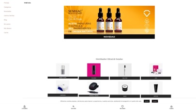 Semilac Beauty and Shop Screenshot