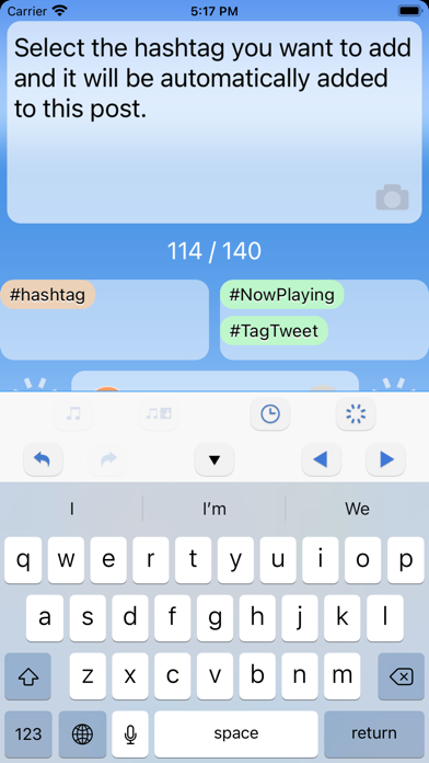 TagTweet System Screenshot