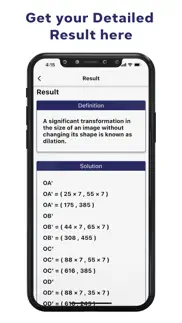 dilations calculator iphone screenshot 3