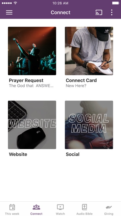 New Glory Christian Center Screenshot