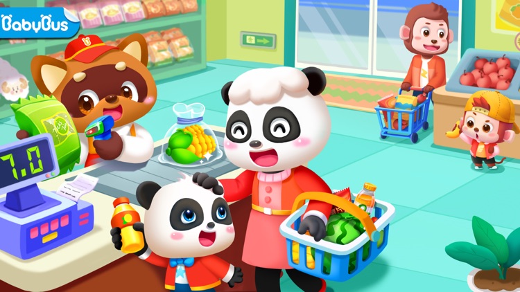 Baby Panda's Supermarket screenshot-0