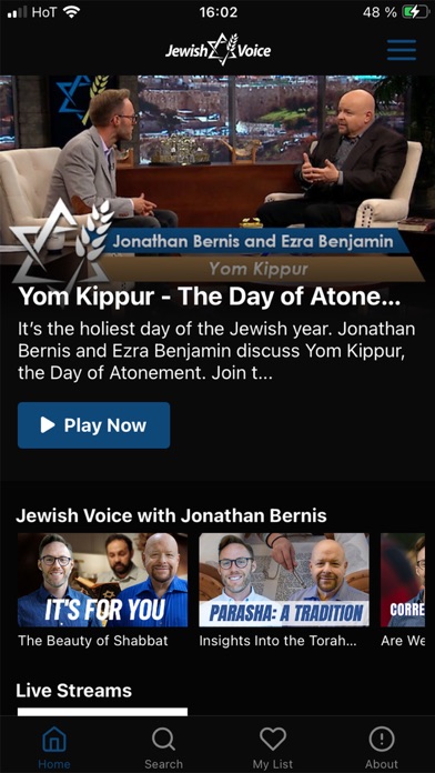 Screenshot #1 pour Jewish Voice