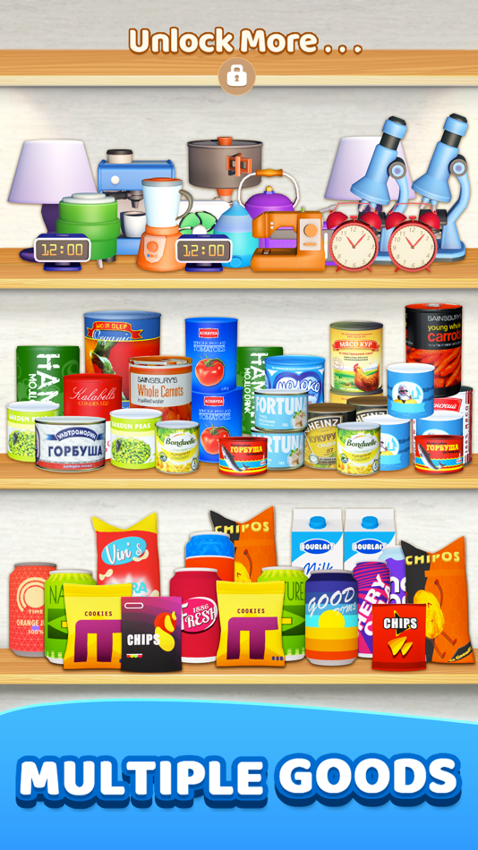 #2. Goods Match 3D:Sorting Games (iOS) 由: HIGGS TECHNOLOGY CO., LIMITED