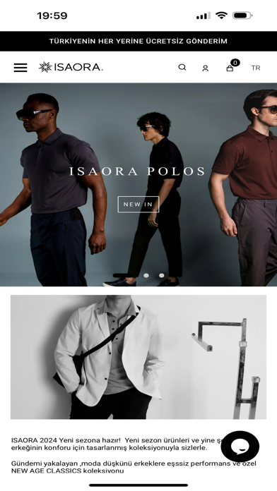 ISAORA STORE Screenshot