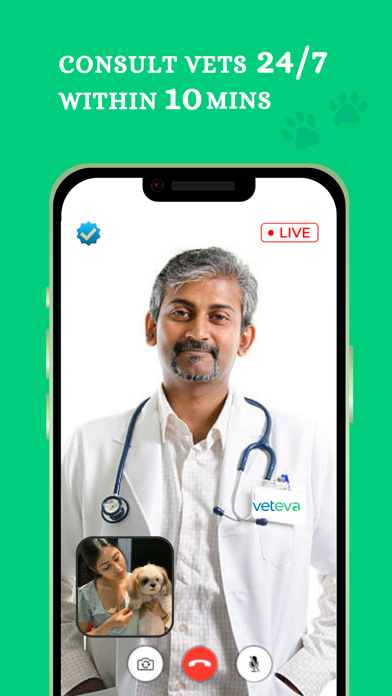 Veteva - Consult Vets 24/7 Screenshot