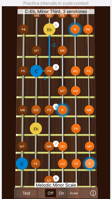 Guitar Interval Ear Trainer Screenshot