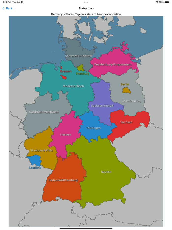 OneMileNorth Germany Quiz